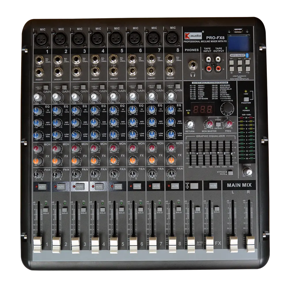 K-Audio PRO FX 8