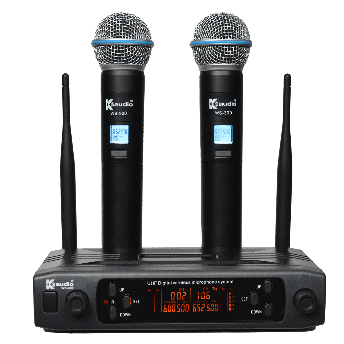 K-Audio Pro WS300 (2 IN 1) HEADGEAR AND HAND